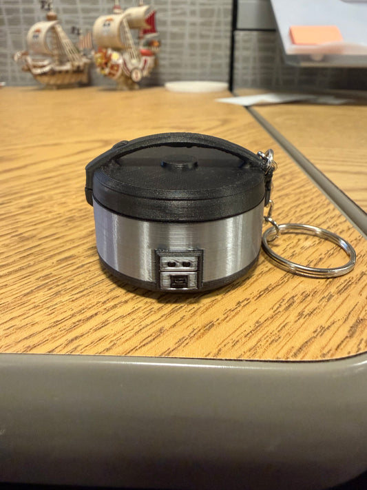 Rice Cooker - Fidget Keychain